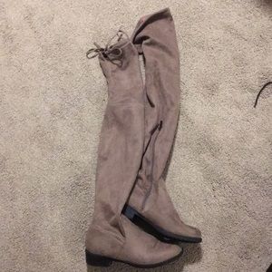 Sexy above the knee boots